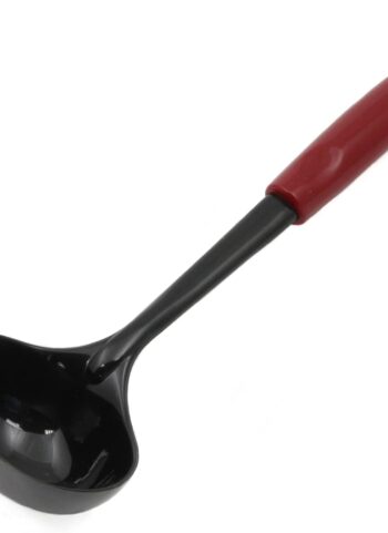 Chef Craft Select Nylon Soup Cooking Ladle, 12 inches, Red